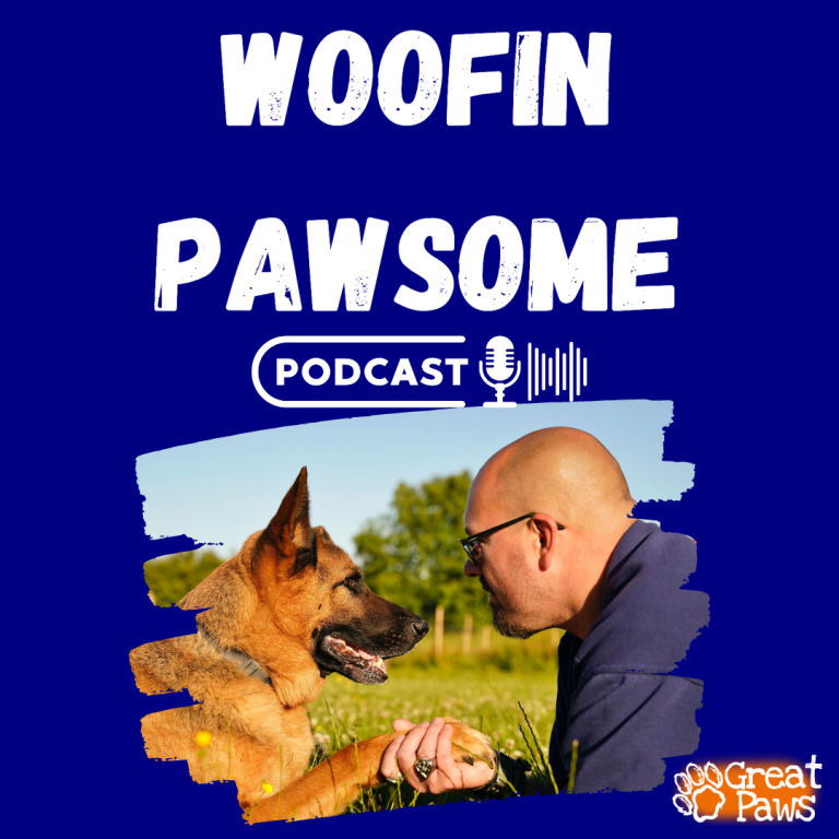 Woofin Pawsome Podcast Dog Podcast. Great Paws Dog Training Puppy Training scent training Doggy Day Care Dog Day Care in Darlington Middlesbrough Stockton Yarm Wynyard Hartlepool Sedgefield Durham